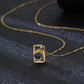 Personalized Silver Camera Projection Necklace