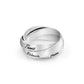 Personalised Three-Ring Name Engraved Ring