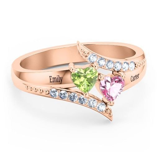 Women's Sterling Silver Personalized Name Ring