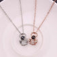 Personalized Angel Shape Photo Projection Necklace