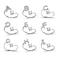 Alphabet Diamond Ring