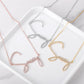 Personalized Zircon Name Necklace