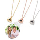 Personalized Heart Photo Necklace