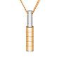 Personalized men's customized name necklace