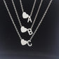 Personalized Alphabet Heart Necklace