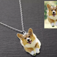 Personalized Photo Color Print Necklace