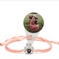 Personalized Pet Photo Knitted Rope Bracelet