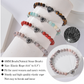 Personalized Frosted Stone Photo Bracelet