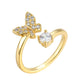 Alphabet Diamond Ring
