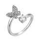 Alphabet Diamond Ring