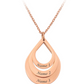 Personalized Water Drop Name Necklace