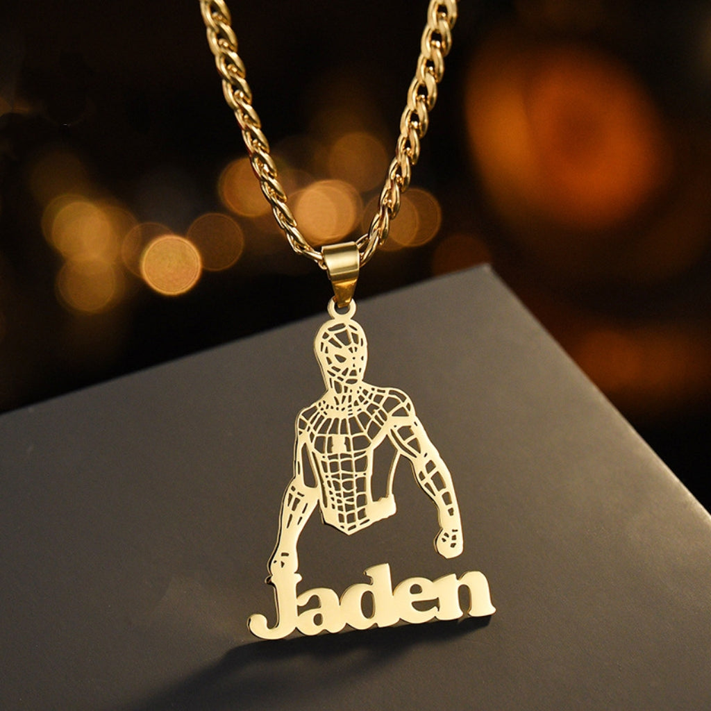 Personalized Anime Name Necklace