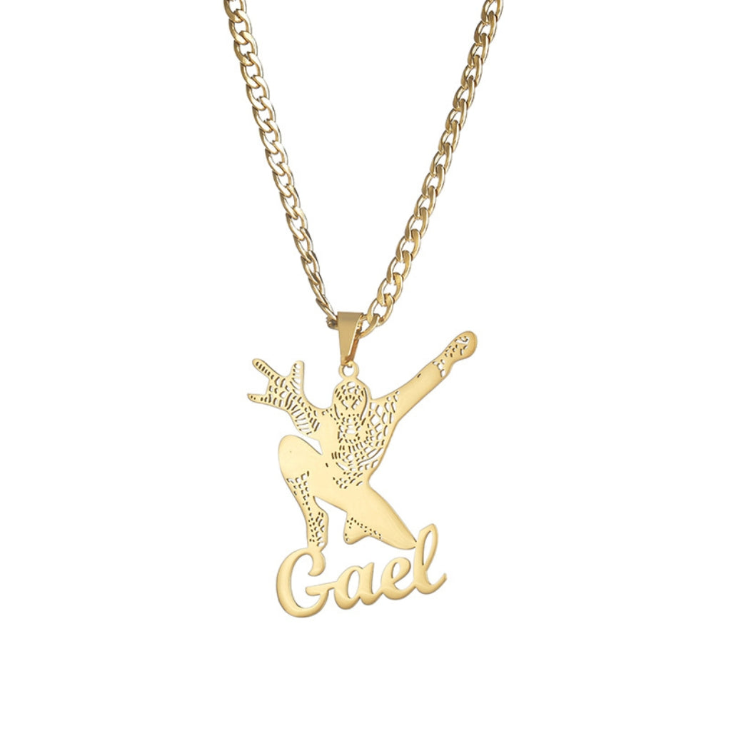 Personalized Anime Name Necklace
