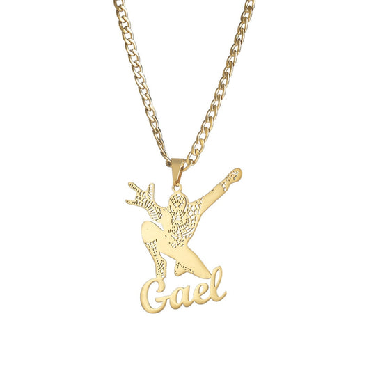 Personalized Anime Name Necklace