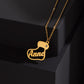 Personalized Christmas Stocking Necklace