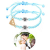 Personalized Photo Heart Couple Bracelet