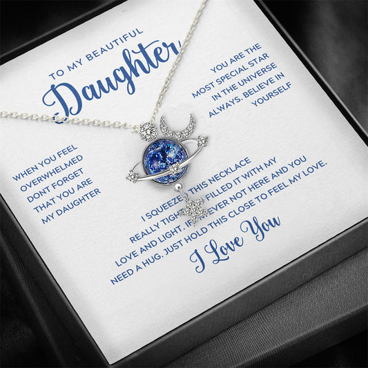 Necklace gift to daughter love you forever