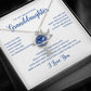 Necklace gift to granddaughter love you forever