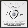 Full moon night necklace gift for mom