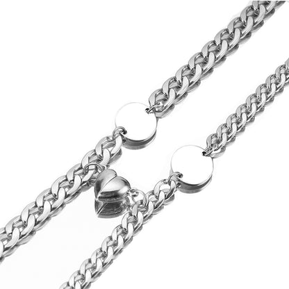 Love couple bracelet magnet