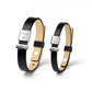 Leather bracelet for couples