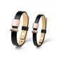 Leather bracelet for couples