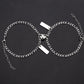 Love pendant couple bracelet magnet