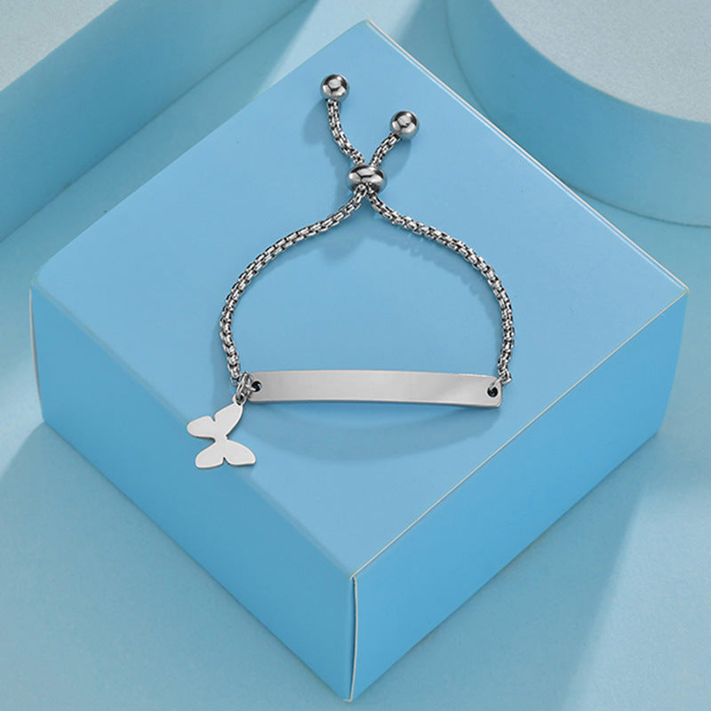 Custom engraved bracelet