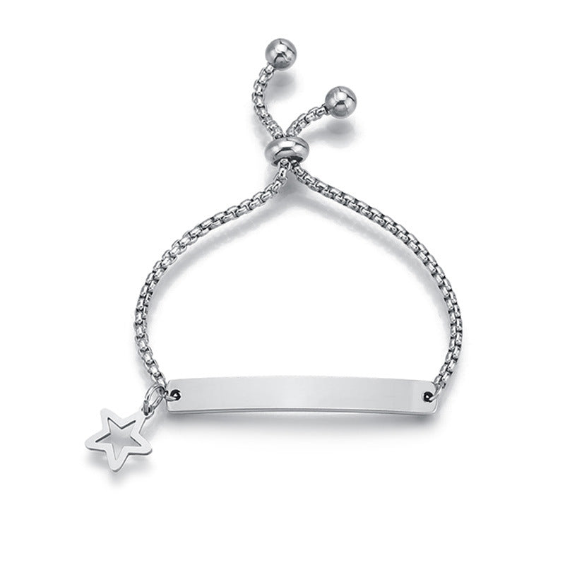 Custom engraved bracelet