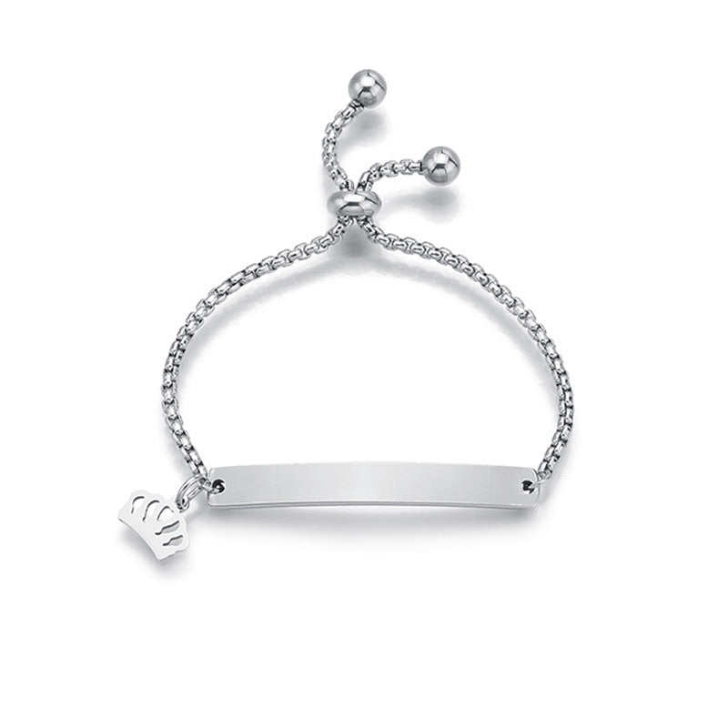 Custom engraved bracelet