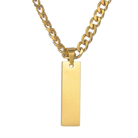 Custom pendant necklace