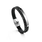 Custom leather bracelet