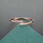 Stainless steel name 3mm bracelet Plated 18K real gold English letter bracelet