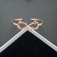 Stainless steel name 3mm bracelet Plated 18K real gold English letter bracelet