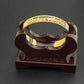 Custom Stainless Steel Name 10mm Bracelet Plated 18K Real Gold English Letter Bracelet