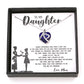 The Heart of the Ocean necklace gift for daughter