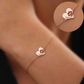 Personalized Pet Heart Paw Bracelet