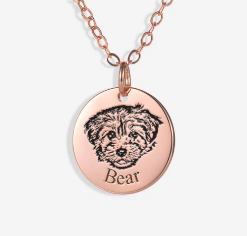 Personalized Pet Face Necklace