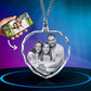 Personalized 2D/3D Photo Crystal Necklace