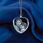 Personalized 2D/3D Photo Crystal Necklace