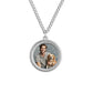 Personalized Circle Heat-Activated Magic Necklace with Hidden Picture