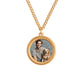 Personalized Circle Heat-Activated Magic Necklace with Hidden Picture
