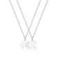 Personalized Couple Engraved Name Puzzle Necklace