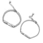 Custom Engraved Mobius Couple Bracelet