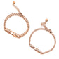 Custom Engraved Mobius Couple Bracelet