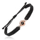 Personalized Photo Projection Flat Knot Bracelet
