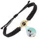 Personalized Photo Projection Flat Knot Bracelet