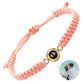 Personalized Photo Projection Flat Knot Bracelet