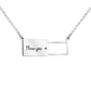 Personalized creative pull-out photo envelope Necklace