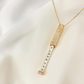 Hidden Message Diamond Necklace